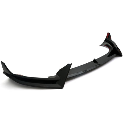 For Tesla Model Y 2025+ ABS Carbon Style Front Bumper Lip Spoiler Splitter 3PCS