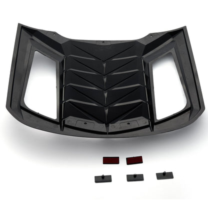 For 2015-2023 Ford Mustang Window Louver Cover Sun Shade Vent