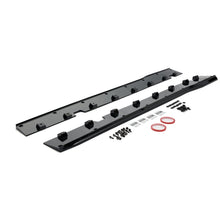 Side Skirts For 2024-2025 Ford Mustang EcoBoost GT Rocker Splitters#color_Gross Black