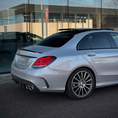 For 2015-2021 Mercedes Benz W205 C300 C400 Trunk Spoiler Wing