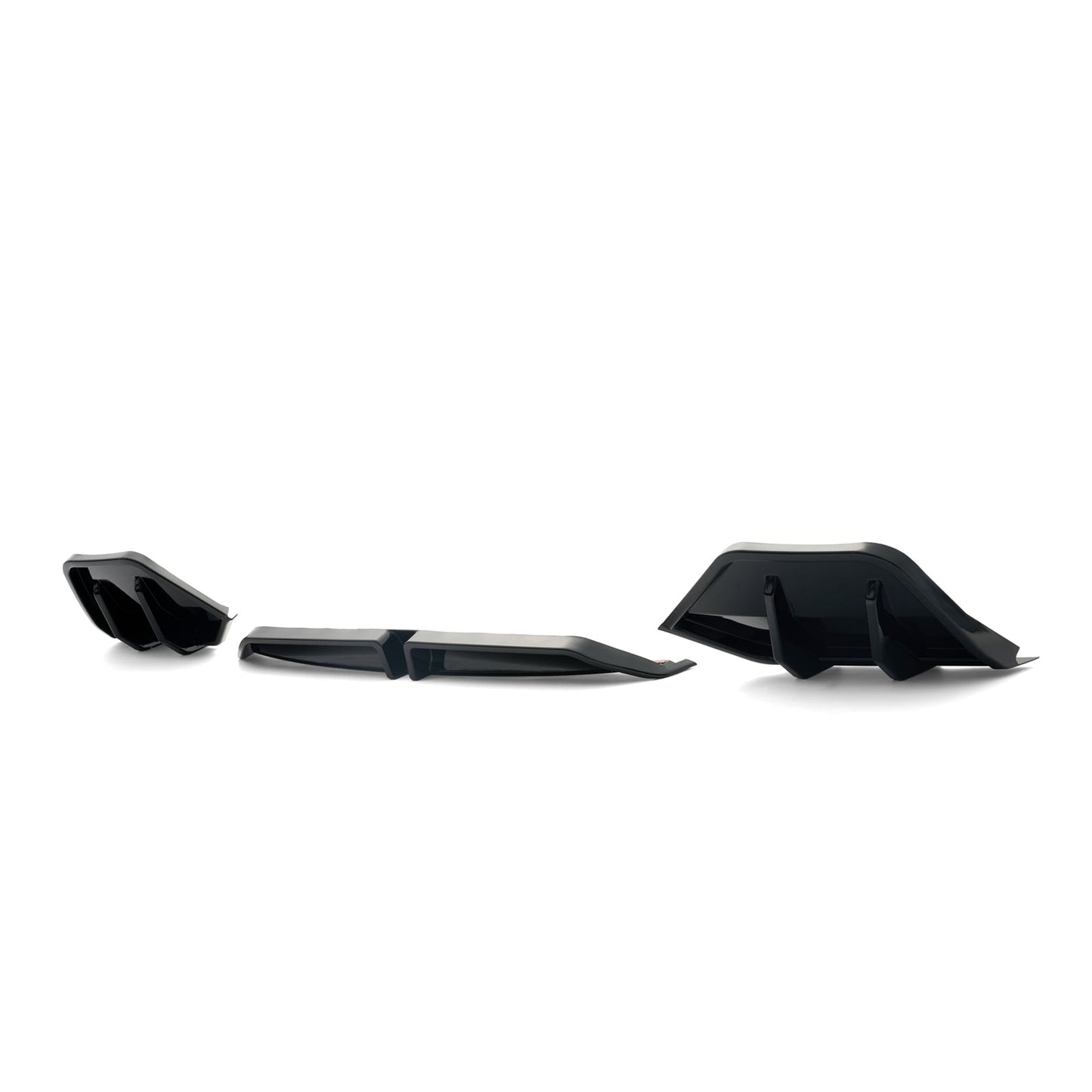 For 2025-2026 Tesla Model Y Juniper Shark Fin Rear Bumper Diffuser Kit