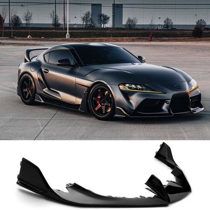 For 2020-2026 Toyota Supra A90 A91 Front Bumper Lip Spoiler Kit