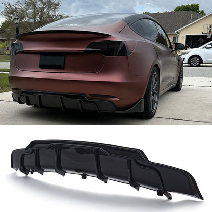 For 2017-2023 Tesla Model 3 Rear Diffuser