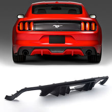 For 2015-2017 Ford Mustang W2-2 Rear Bumper Diffuser