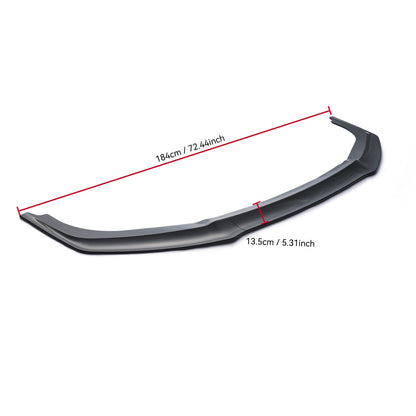For 2017-2021 Honda Civic Si & FK7 Hatchback GR Style Front Bumper Lip