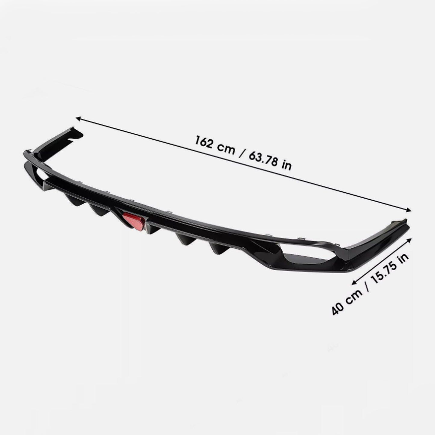 For 2022-2026 Honda Civic Sedan LED Rear Diffuser