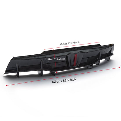 Rear Diffuser For Tesla Model Y 2020-2024