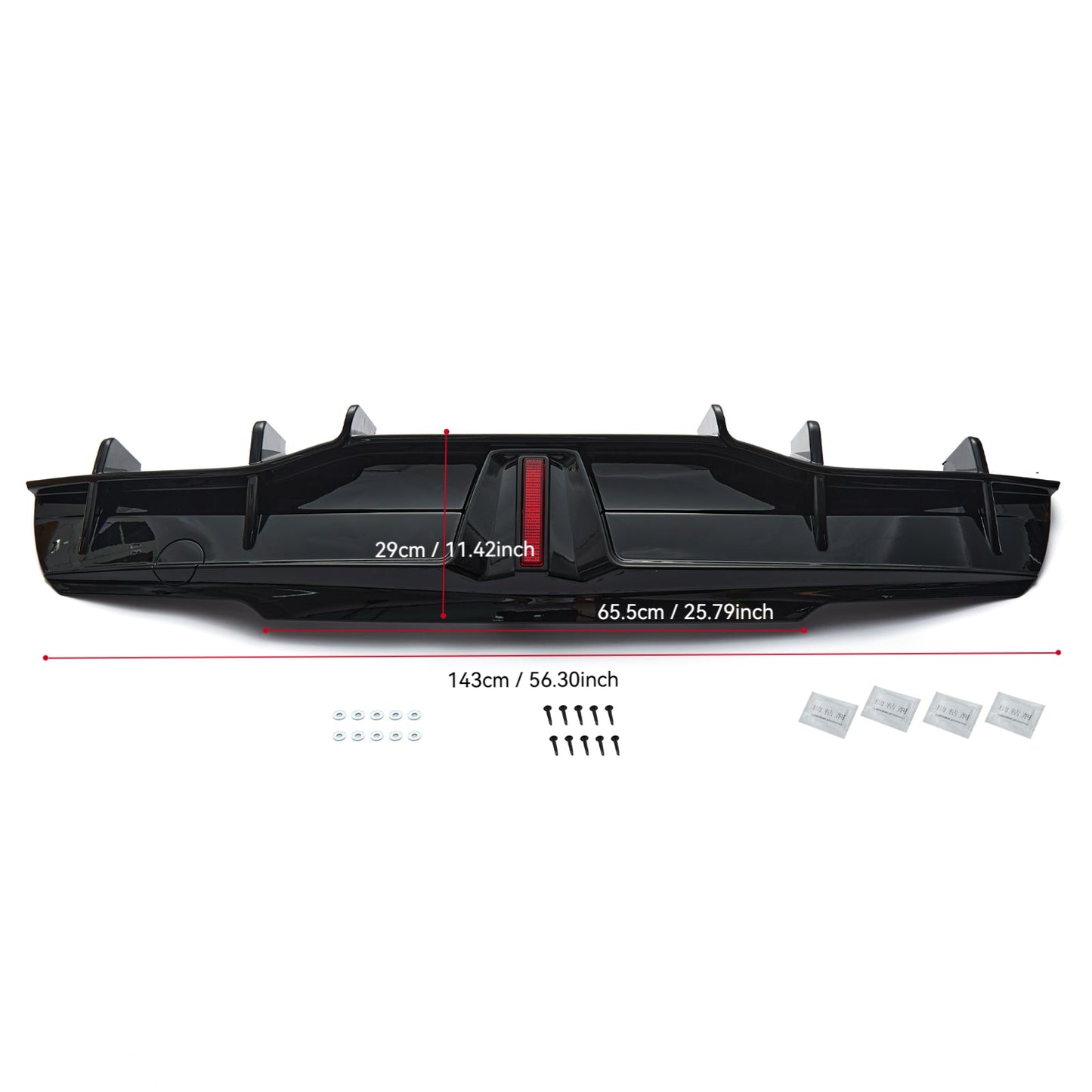 Rear Diffuser For Tesla Model Y 2020-2024