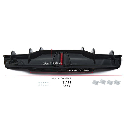 Rear Diffuser For Tesla Model Y 2020-2024