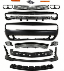 For 2015-2023 Dodge Challenger Hellcat Style Front bumper set