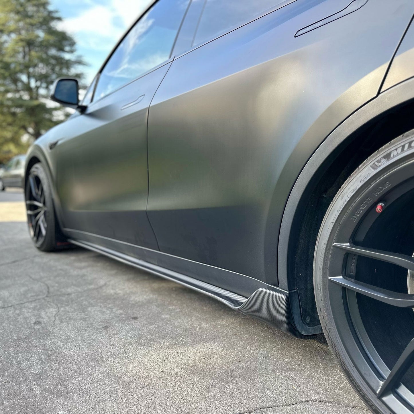 For Tesla Model Y 2020-2024 Side Skirts