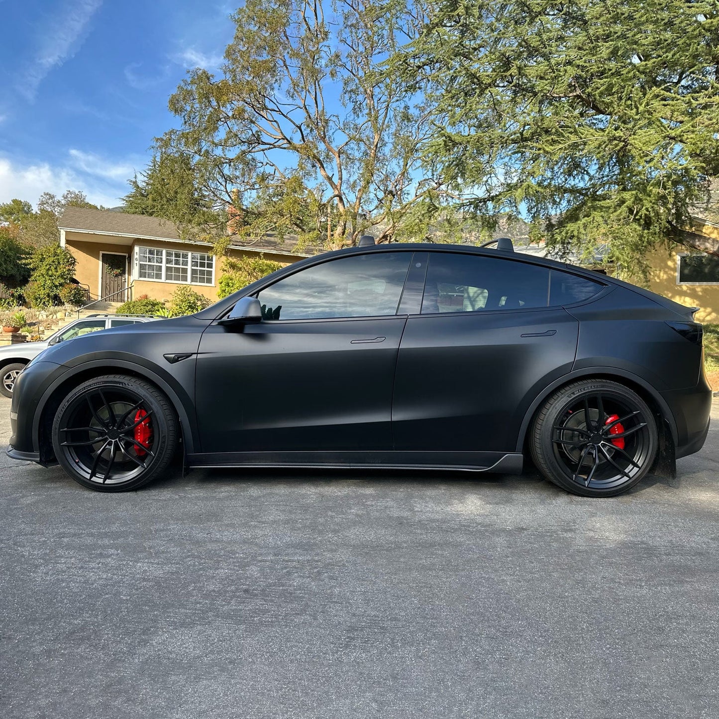 For Tesla Model Y 2020-2024 Side Skirts