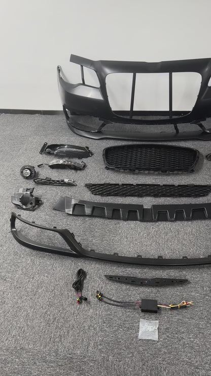 For 2015-2023 Chrysler 300C 300 C SRT 8 Front Bumber Cover Set