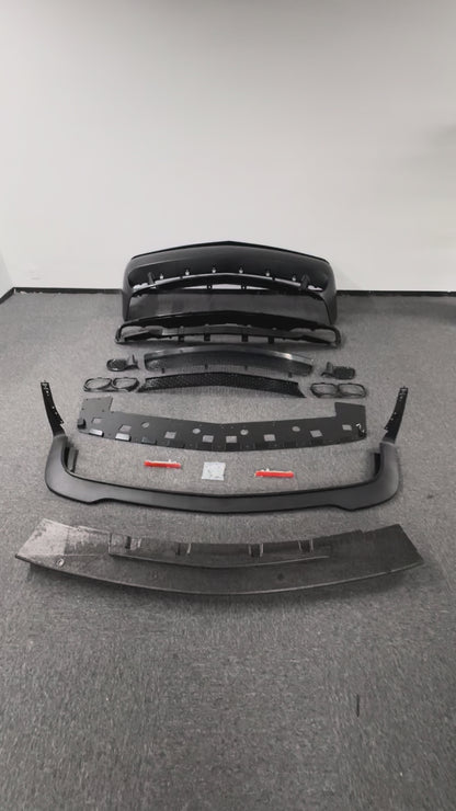 For 2015-2023 Dodge Challenger Hellcat Style Front bumper set