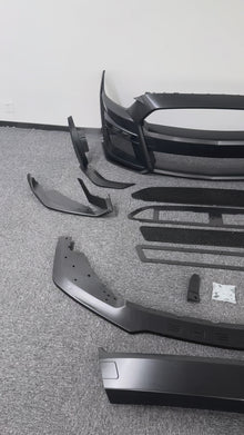 For 2015-2017 Ford Mustang  GT500 Style Front Bumper Cover Set