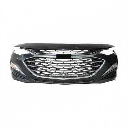 For 2019-2024 Chevy Malibu Front Bumper Cover Grille Fog Light Set