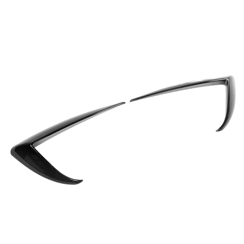 For 2020-2024 Tesla Model Y Front Fog Light Lamp Eyebrow Cover Trim