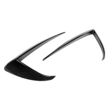 For 2020-2024 Tesla Model Y Front Fog Light Lamp Eyebrow Cover Trim