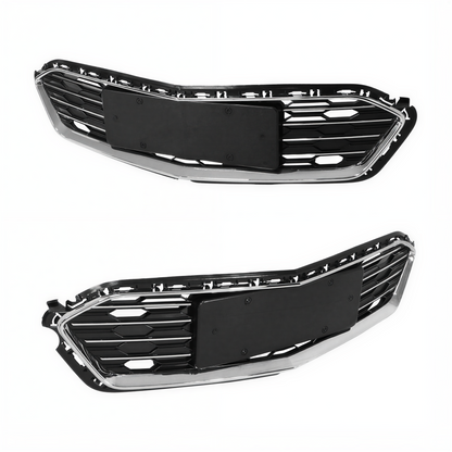 For 2016-2018 Chevy Cruze Front Bumper Cover Grille Grill Set