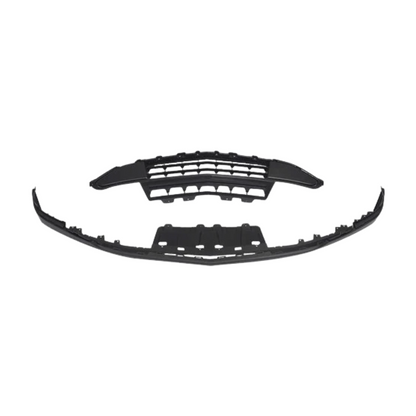 For 2018-2021 Chevy Traverse Front Bumper Cover Grille Set