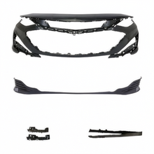 For 2019-2024 Chevy Malibu Front Bumper Cover Grille Fog Light Set