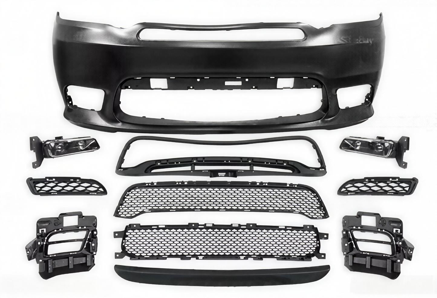 For 2016-2020 Dodge Durango SRT Style Front Bumper Cover Kit