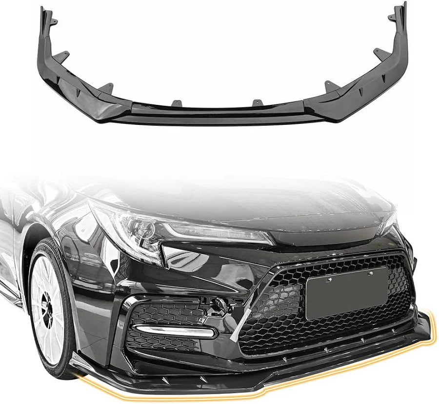 For 2020-2026 Toyota Corolla Sedan SE SXE Front Bumper Lip Splitter